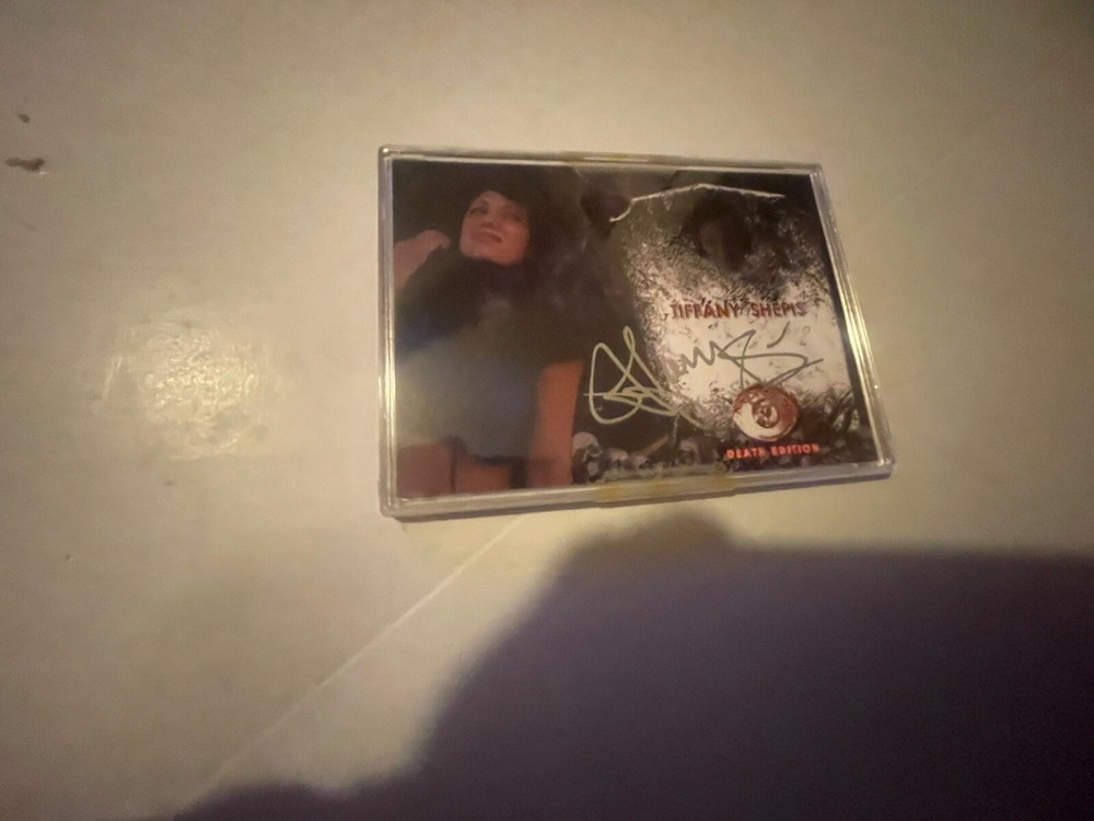 TERROR CARDS XL Death Edition Tiffany Shepis Autograph card (Necroscope 2005)