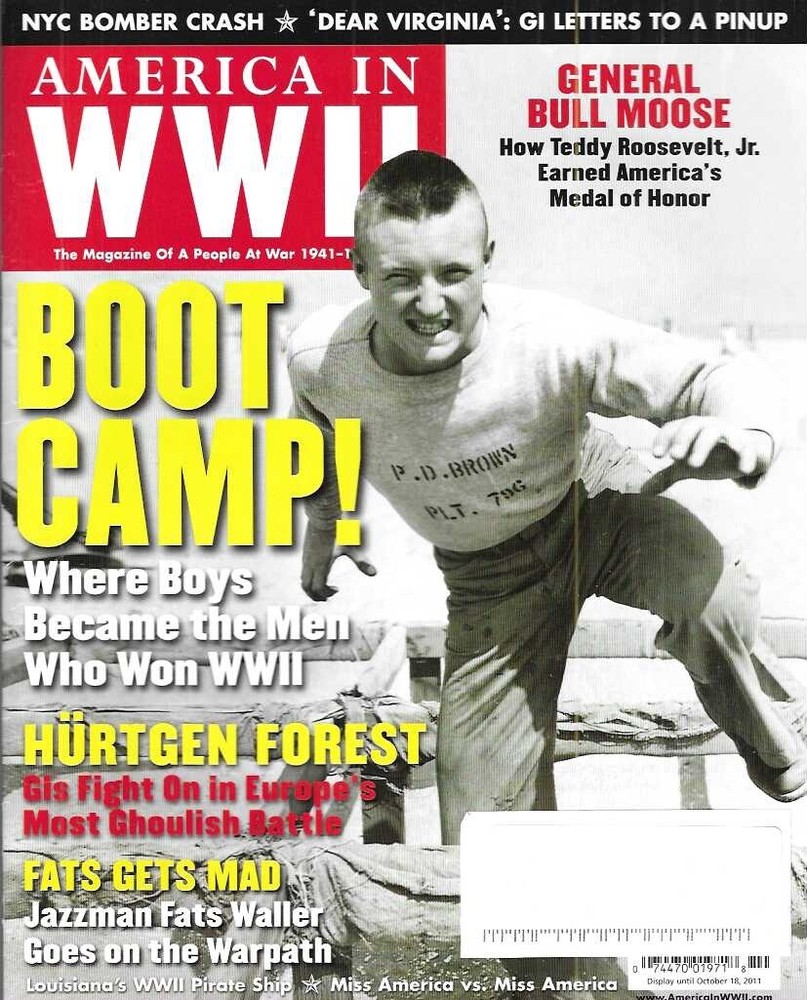 WWII 2011 Boot Camp Hurtgen Forest Fats Waller Ginger Rogers Pinup