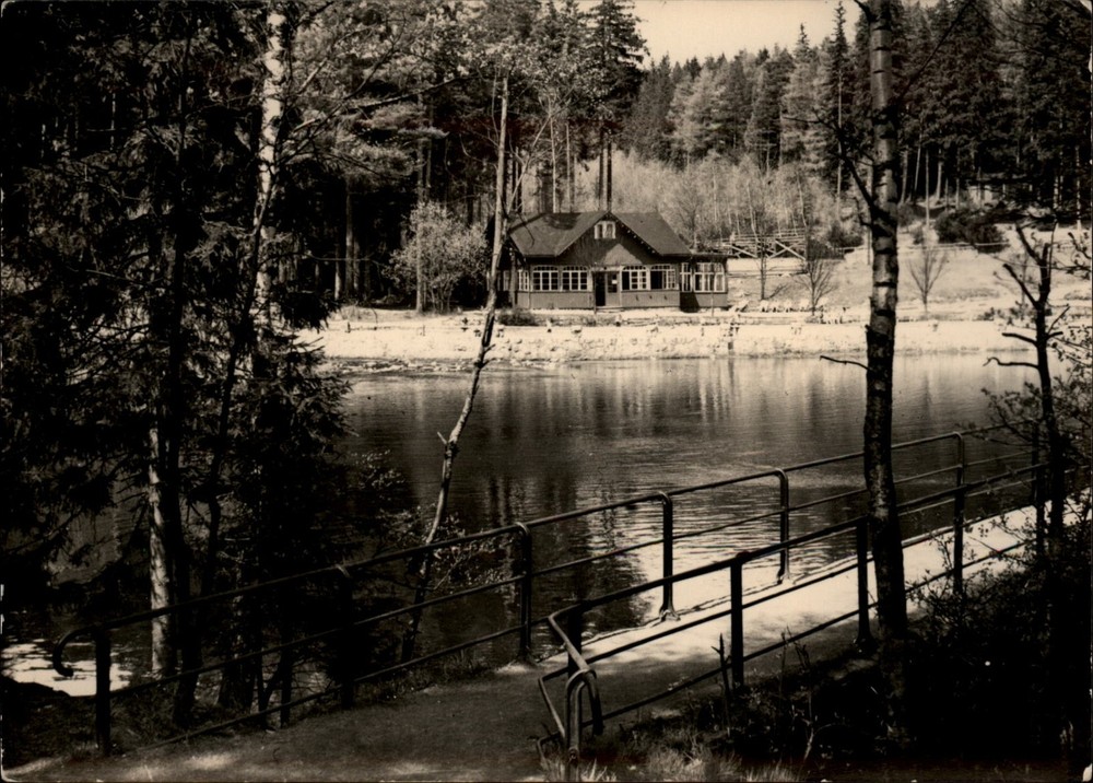 RPPC House Karpacz Lower Silesia Poland vintage postcard s531