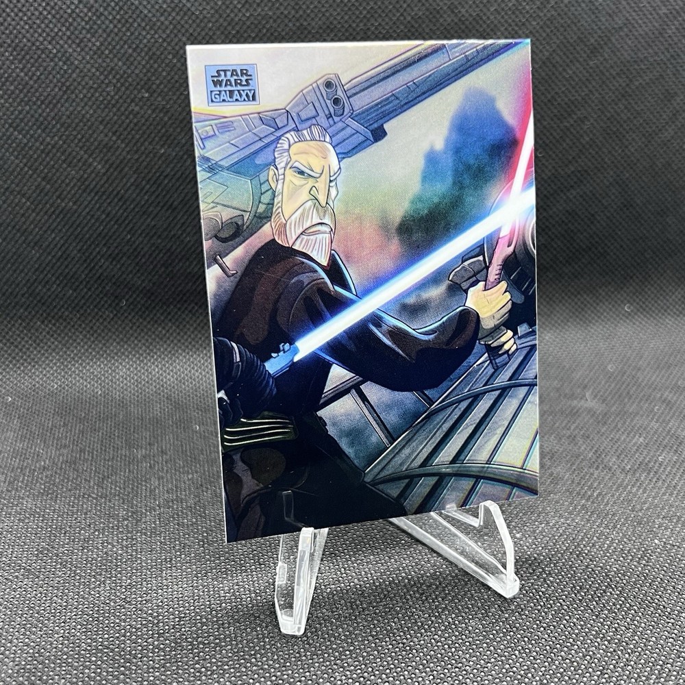 2024 Topps Chrome Star Wars Galaxy #AS-5 Count Dooku Art of the Sith