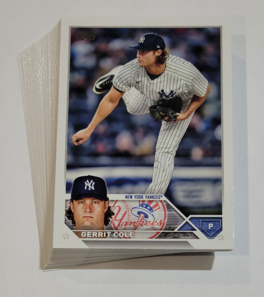2023 Topps New York Yankees Team Set (Series 1, 2, & Update) - 35 Cards