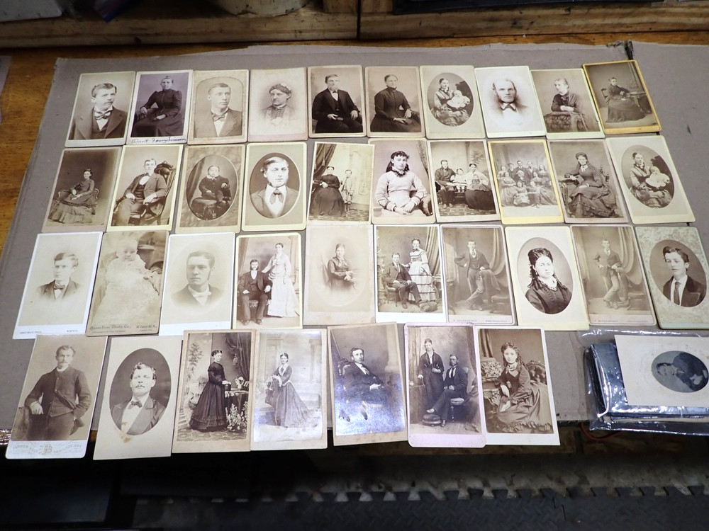 15 Tintypes & 37 CDV's  Soldier Tintype