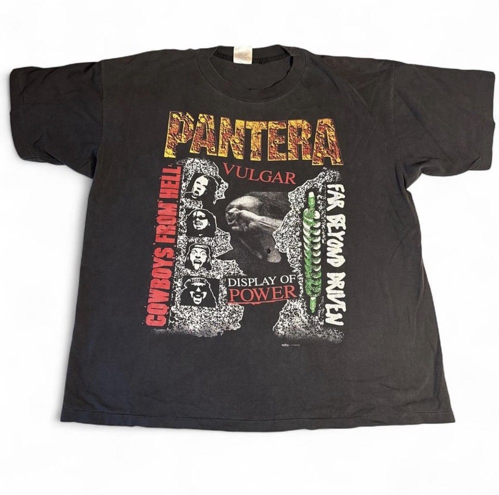 Vintage 1995 Pantera Forever Stronger Than All Albums Shirt Size XL