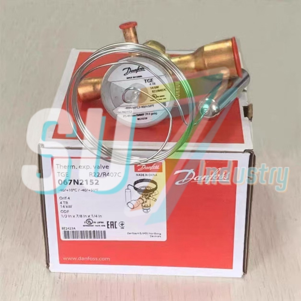 Danfoss 067N2152 TGE thermostatic expansion valve# 1pcs  New  In Box