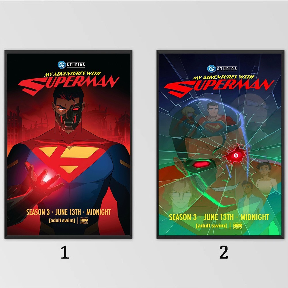 My Adventures with Superman (tv) Poster, Home Decor
