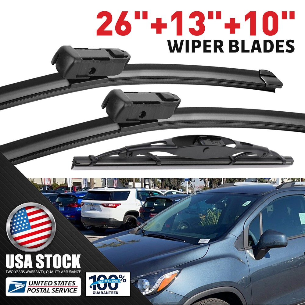 High-Quality Frameless Windshield Wiper Blades Kit - 26
