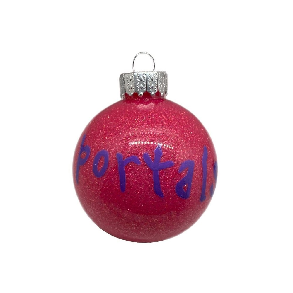 Portals Ornament Handmade Glitter