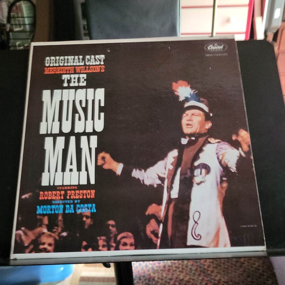 Meredith Willson’s The Music Man (Original Cast, Capitol SW-990) 🔥 Vinyl LP