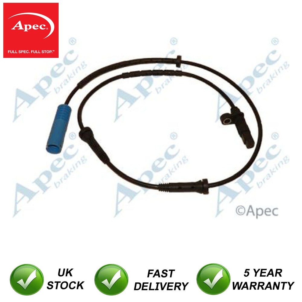 Rear ABS Wheel Speed Sensor by Apec for BMW 5 Series 2.0 2.5 2.8 4.0 34521165536