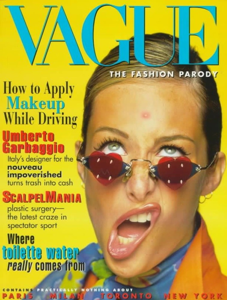 Vague: The Fashion Parody by Thomas Hagey (English) Paperback Book