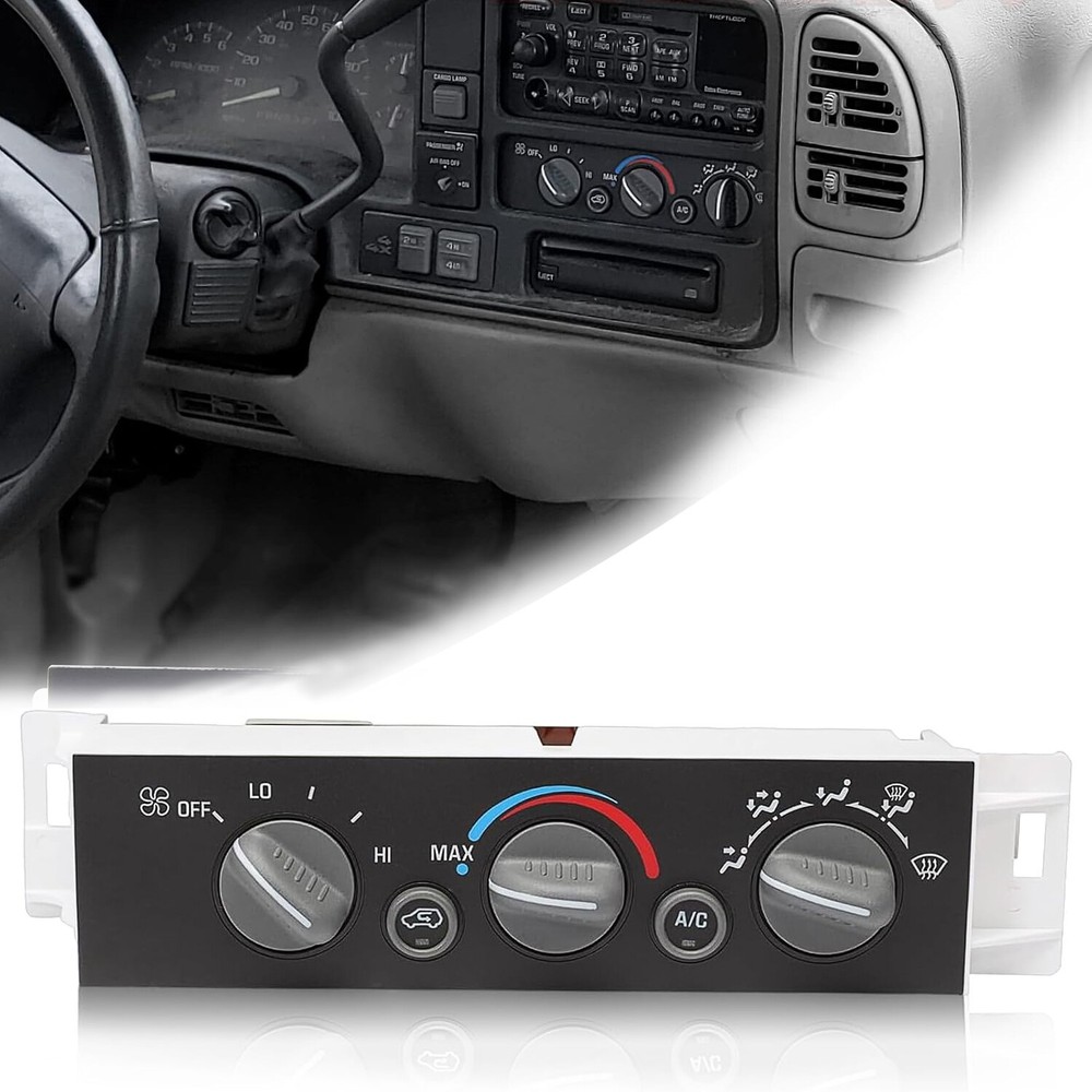 A/C Heater Climate Control Switch For Chevy GMC C1500-C3500 K1500-K3500 Truck
