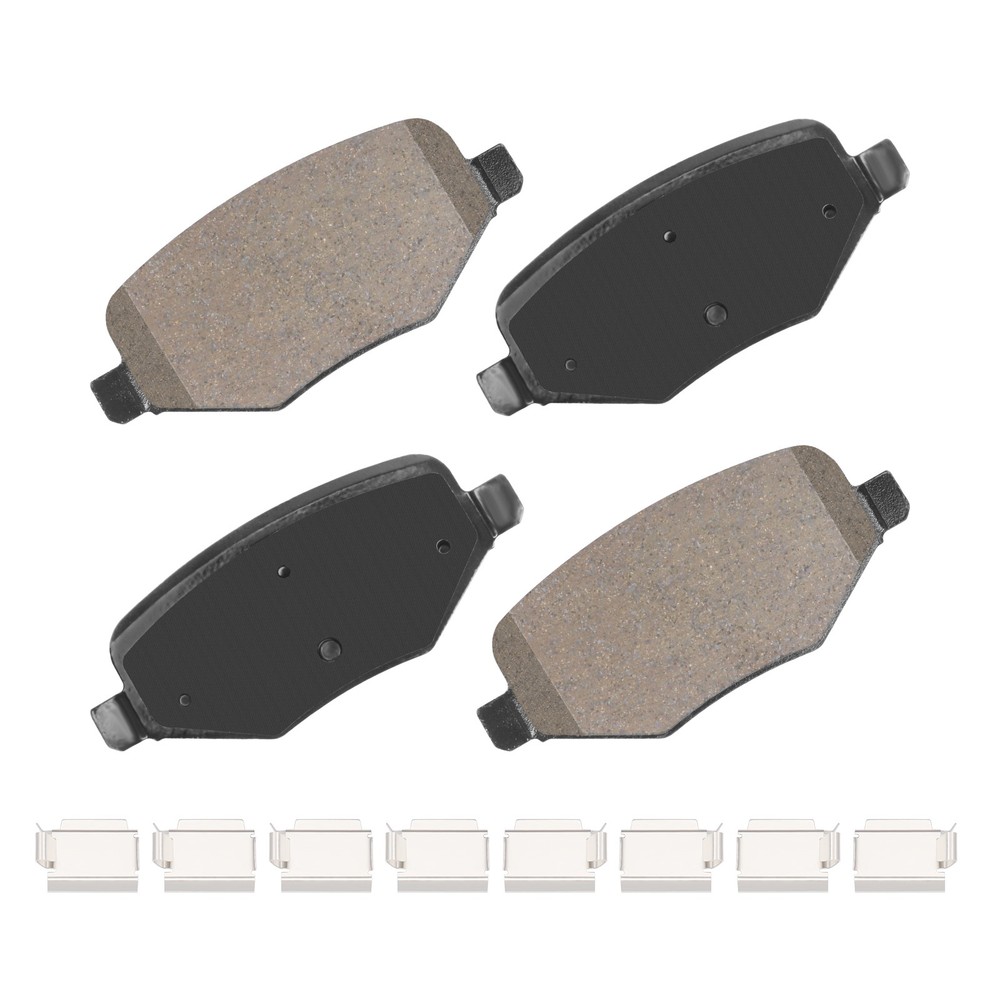 Rear Ceramic Brake Pads Fits Lincoln MKS MKT MKX Ford Edge Explorer Flex Taurus、