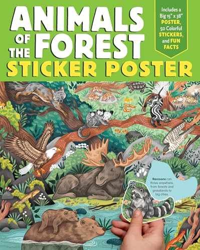 Animals of the Forest Sticker - Paperback, by Editors of Storey - Very Good j
