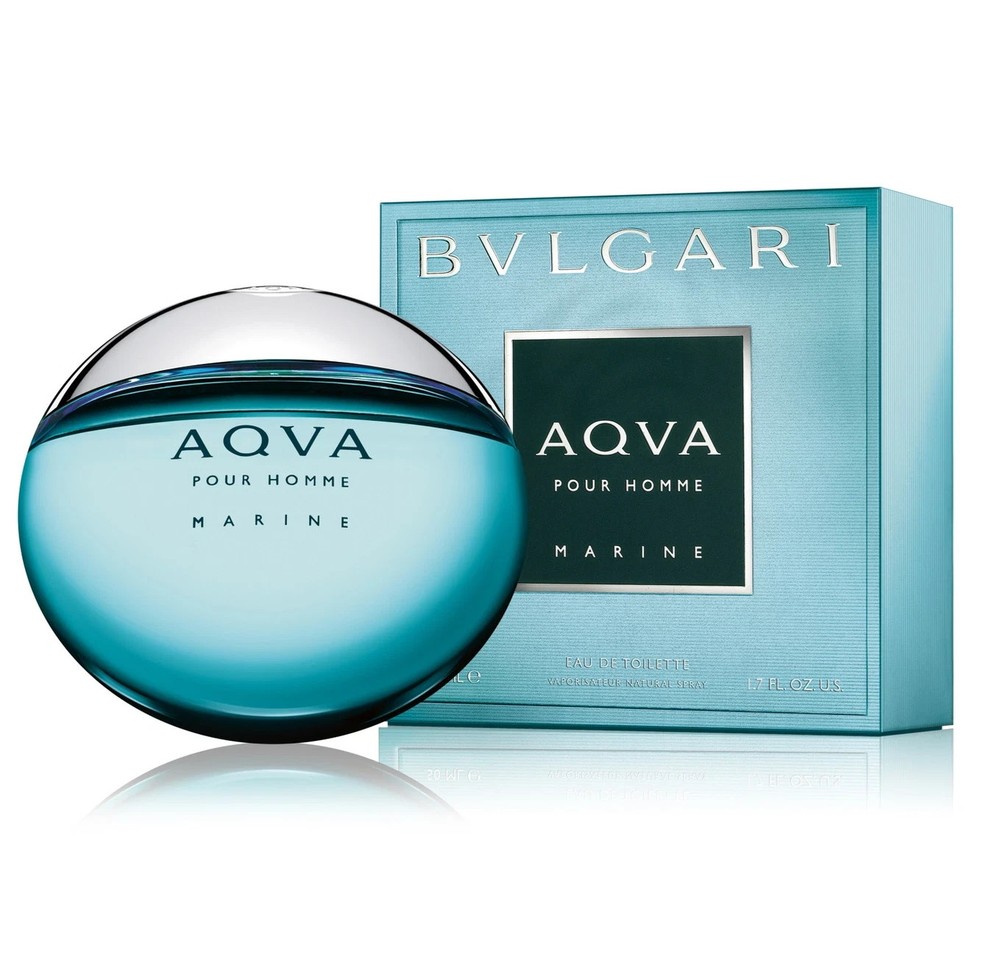 BVLGARI Aqva Pour Homme Marine EDT 3.4 oz / 100 ml Men Sealed Box
