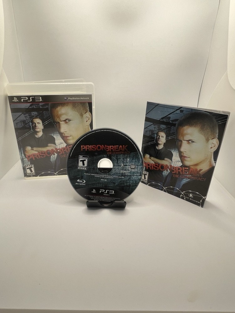 Prison Break: The Conspiracy (Sony PlayStation 3 PS3, 2010) Complete CIB