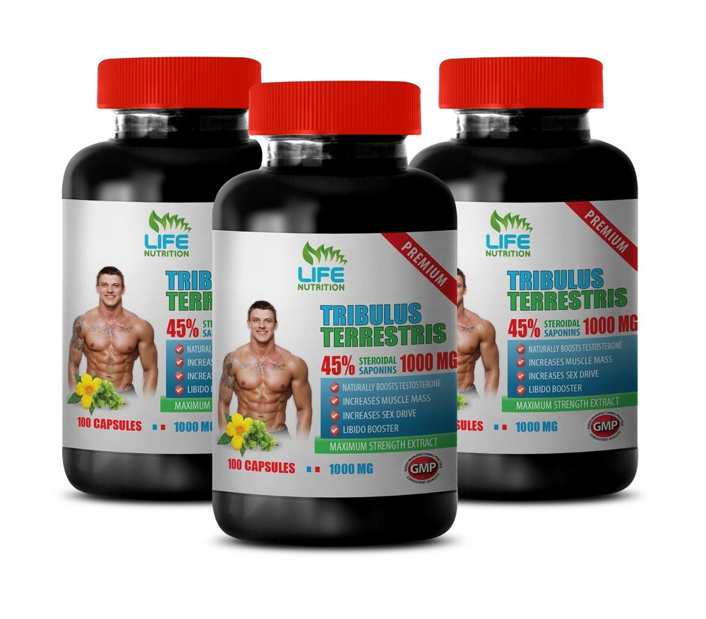 heart health supplement - TRIBULUS TERRESTRIS 45% - natural libido booster 3B