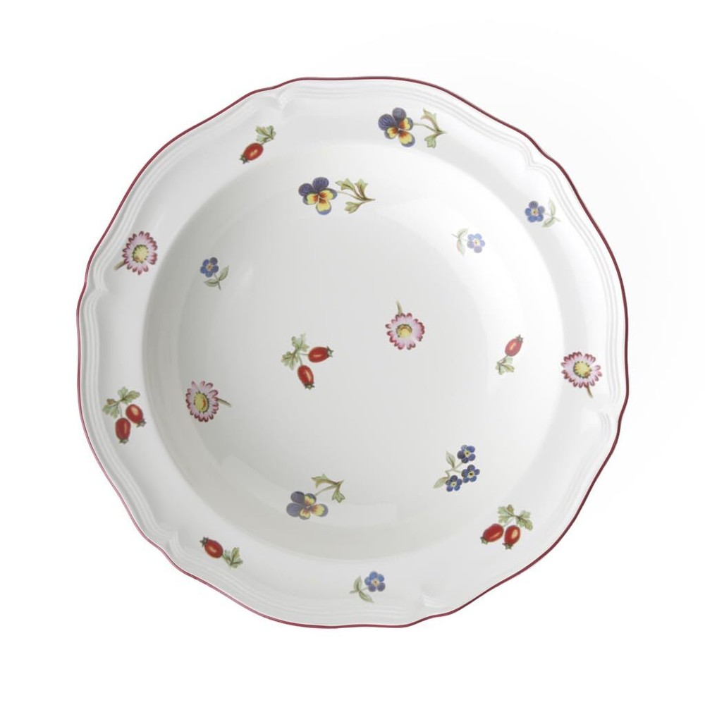 Petite Fleur Rim Cereal Bowl, Floral, 20cm