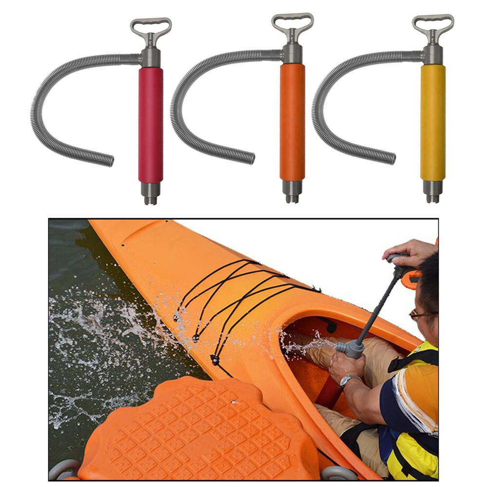Marine Kayak Bilge Pump Emergency Hand Water Pumps Outdoor Boat Accessories