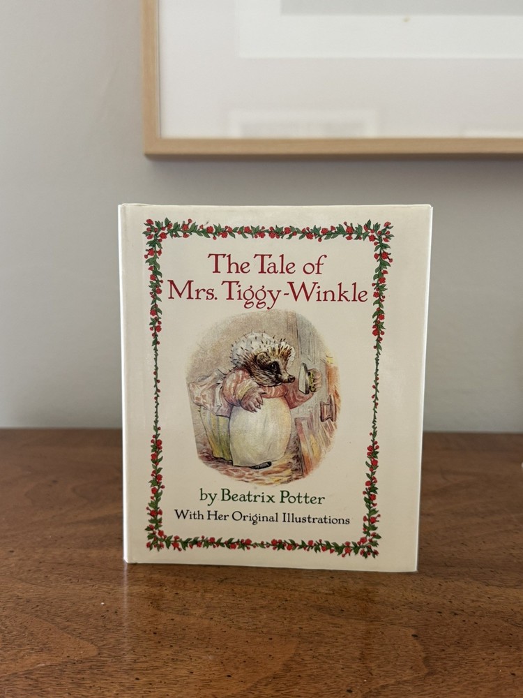 NEW 1992 Beatrix Potter “The Tale of Mrs Tiggy Winkle,” Hardcover with Jacket