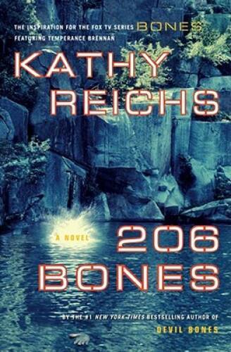 206 Bones Hardcover Book 1 of the Temperance Brennan Series in Good Condition