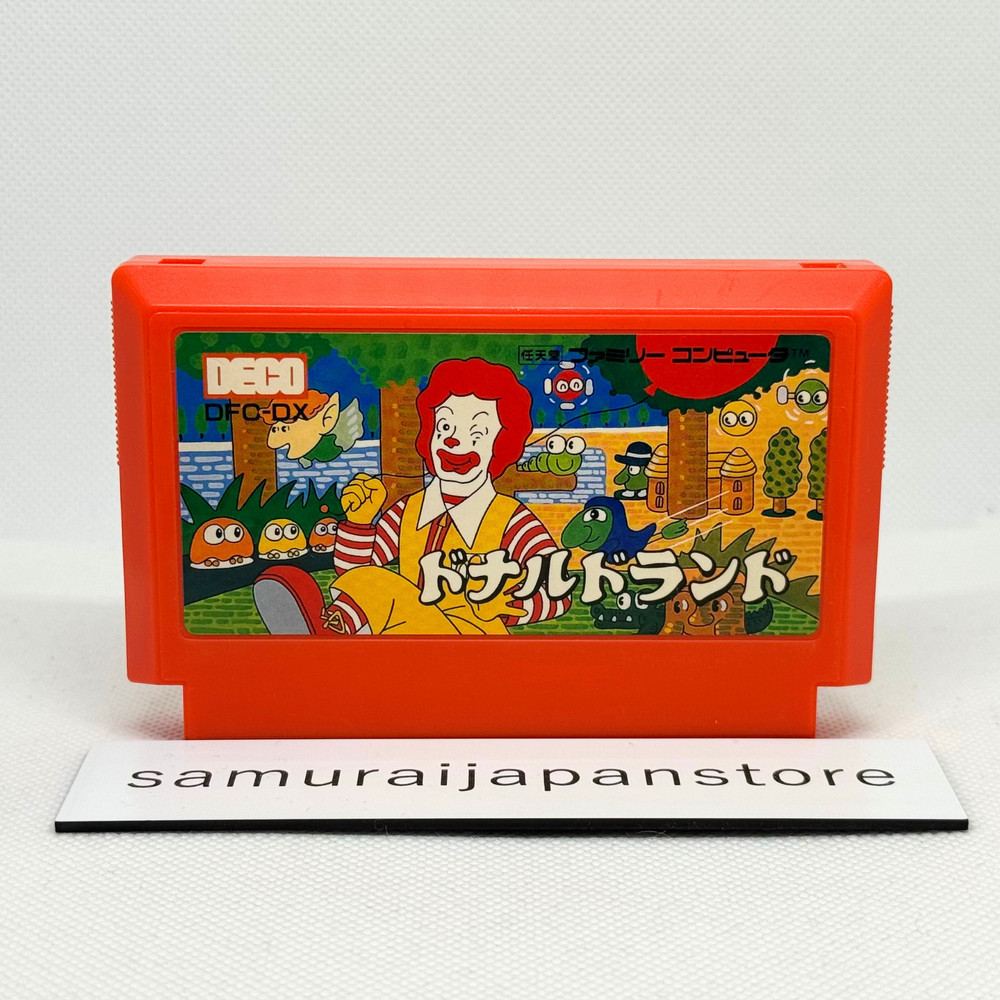 Donald Land Nintendo Famicom Cartridge Only Used Tested Japanese ver JP ver