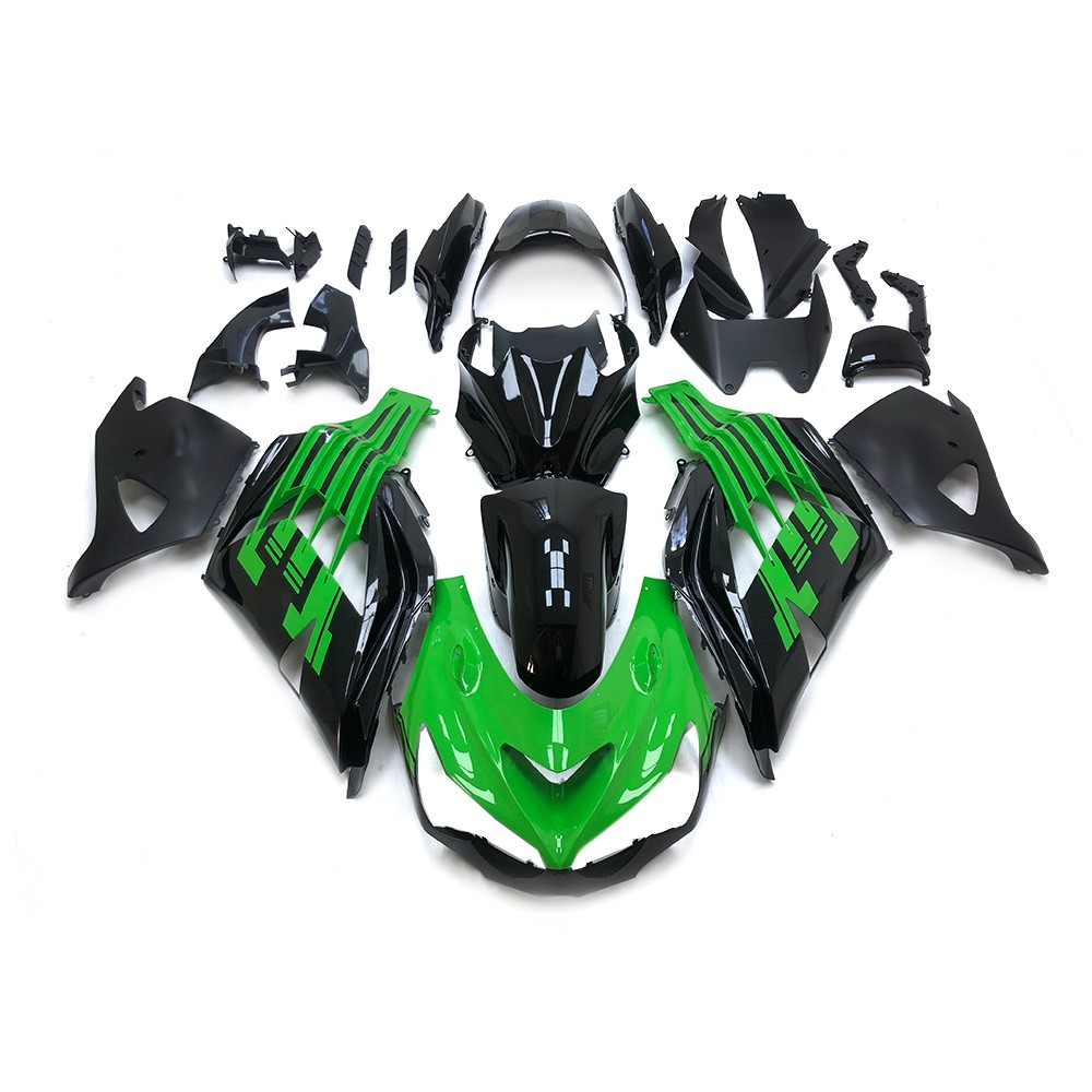 Fairing Kit For Kawasaki Ninja Ninja ZX14R 2012 13-2021 Black Green ABS Bodywork