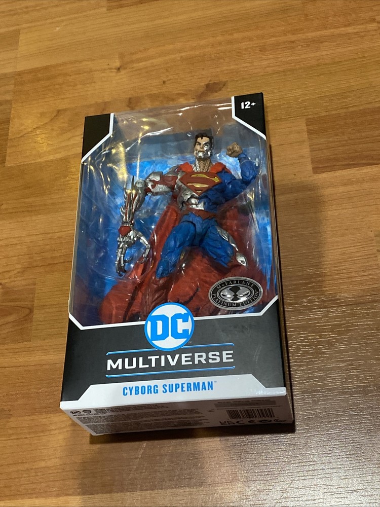 McFarlane DC Multiverse Cyborg Superman New 52 Platinum Edition 7