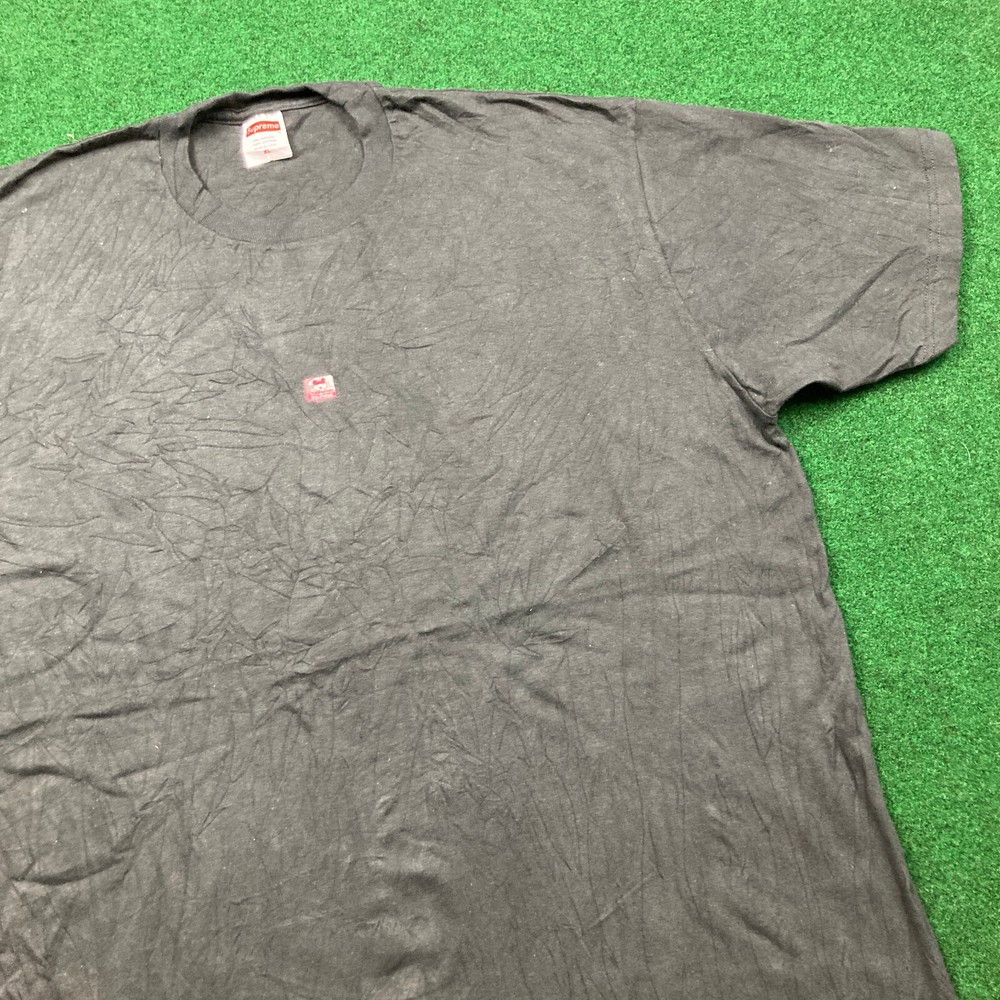 Supreme Tamagotchi Shirt Mens XL Black 2023 Spell Out Small Center Logo SS23 Tee