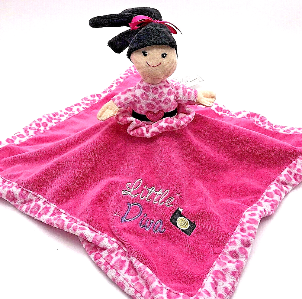 Little Diva Baby Essentials Pink Lovey Lovie Security Blanket Born To Shop Doll