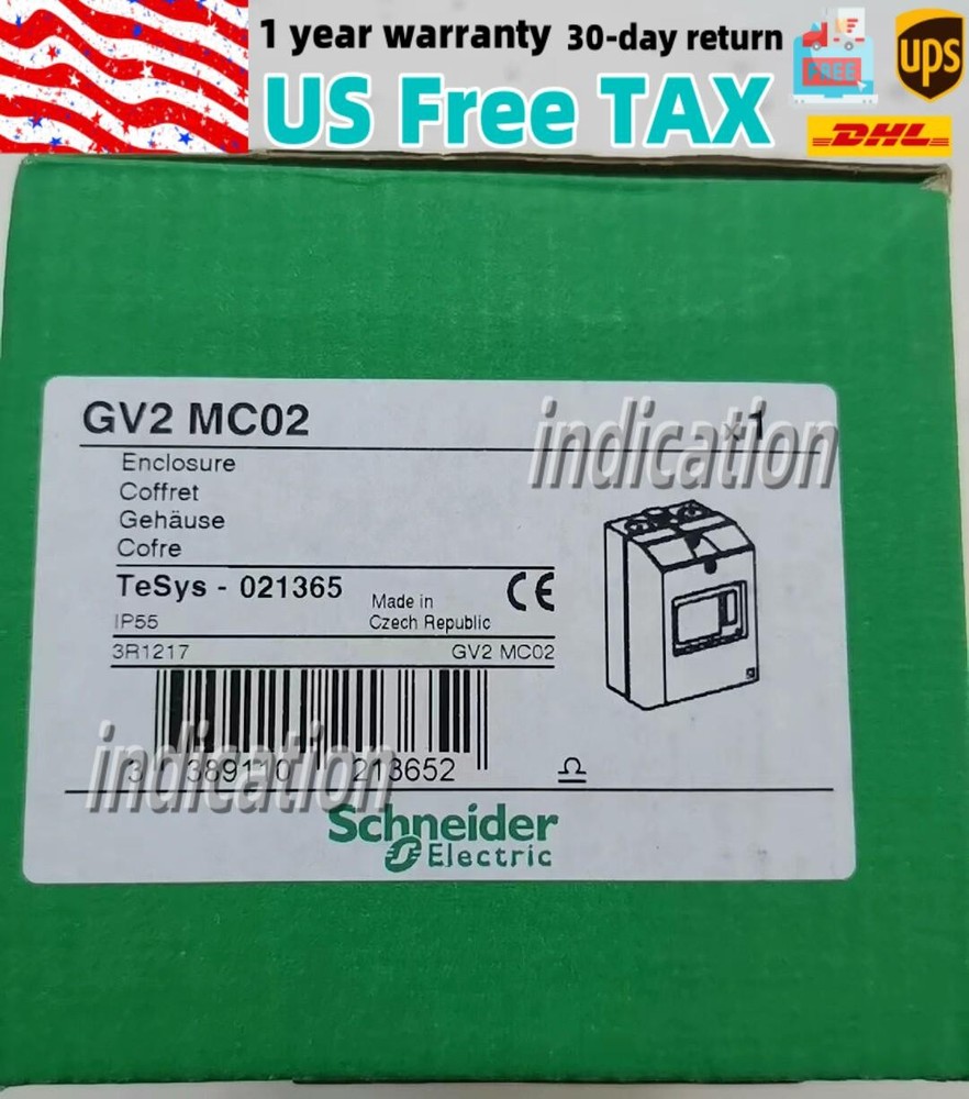 1PCS New original Schneider GV2 MC02 GV2MC02 Fast delivery US Free TAX