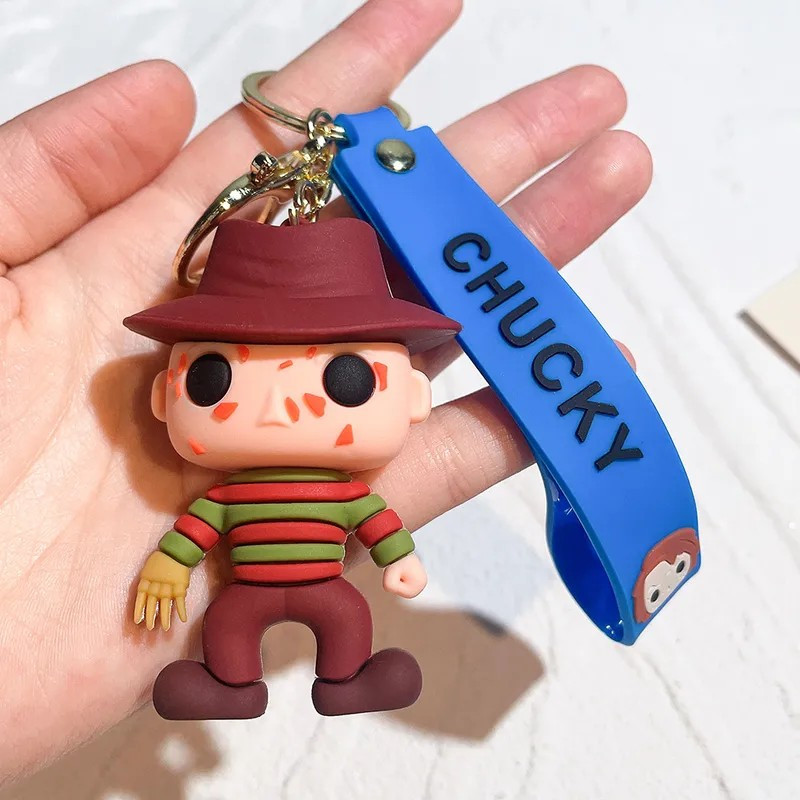Freddy Krueger Horror Characters Keychain