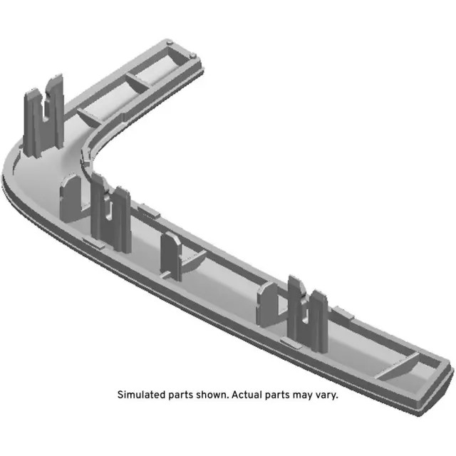 Genuine GM Gray Driver Side Roof Console Lamp Trim Plate 84338752  
