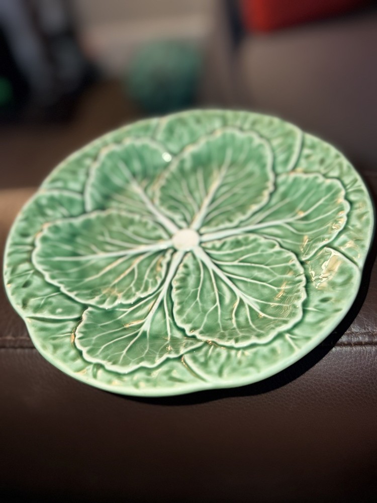 Bordallo Pinheiro (Portugal) Cabbage Leaf 9