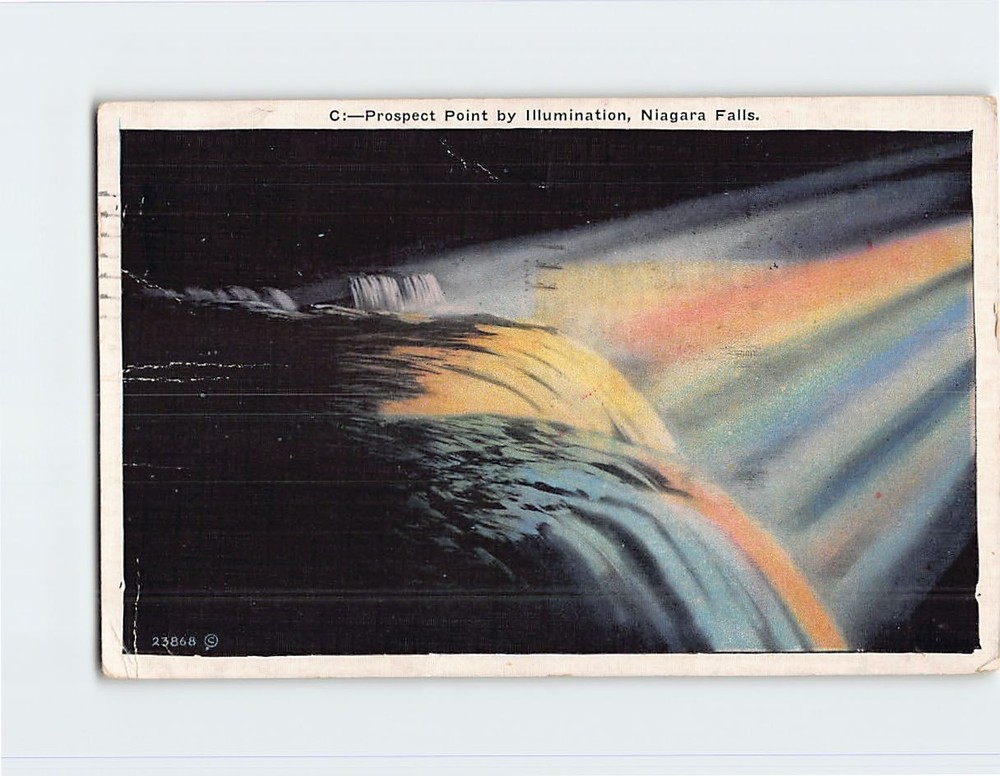 Postcard Prospect Point Niagara Falls New York USA