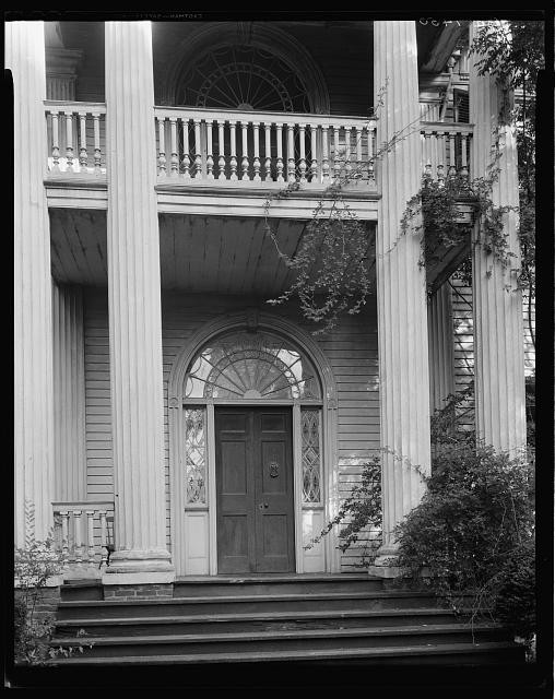 Milledgeville Georgia 1838 Toes Torey House 1930s Greek Revival Mansion
