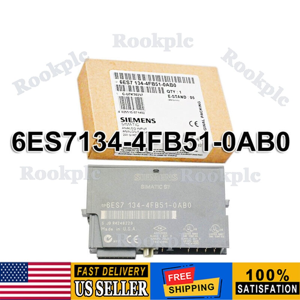 New Siemens 6ES7134-4FB51-0AB0 DP Electronics module ET 200S 6ES7 134-4FB51-0AB0
