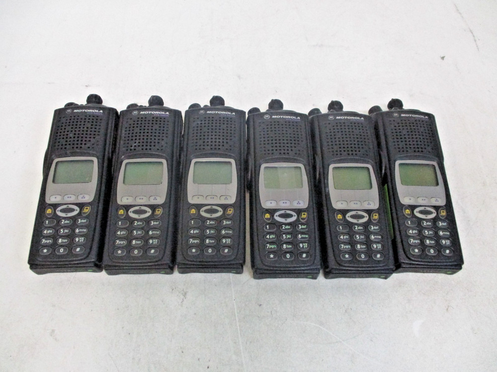 Lot of 6 Motorola XTS 5000R 700/800 MHz Radio No Battery No Charger