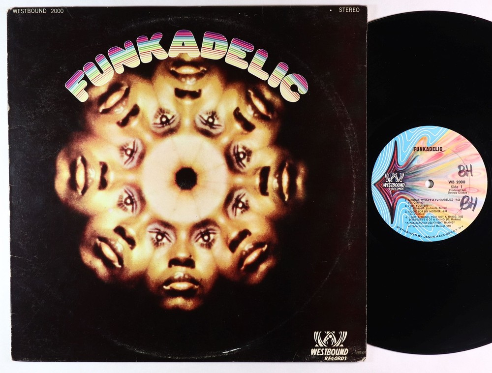 Funkadelic - S/T LP - Westbound OG Press