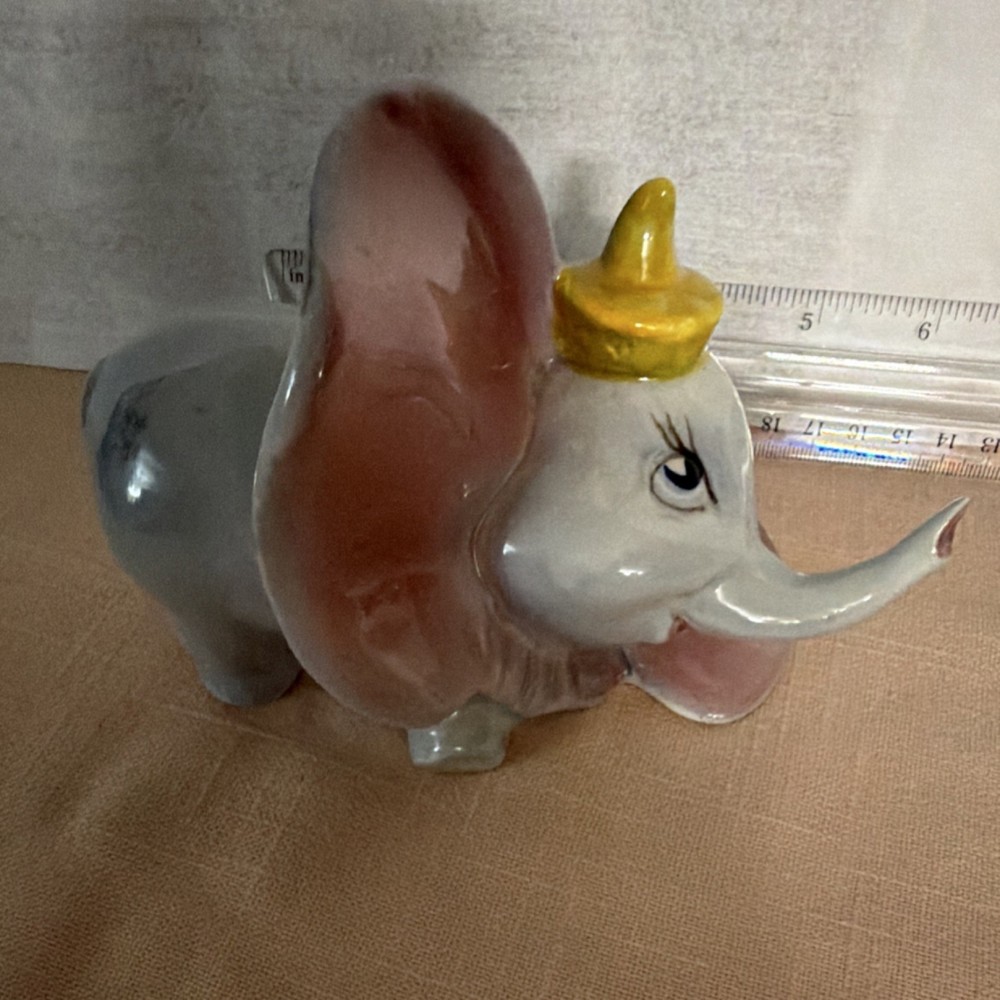 Disney Dumbo Ceramic Figurine 6 Inch Collectible Contemporary Disney Franchise