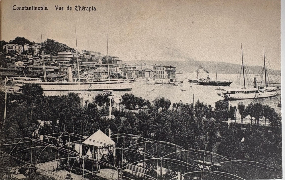 Ottoman Constantinople Turkey Therapia German Imperial Yatch Loreley Turkish