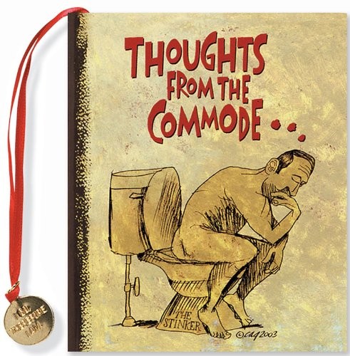 Thoughts from the Commode (Mini Book) (Charming Petites) - Hardcover - VERY GOOD