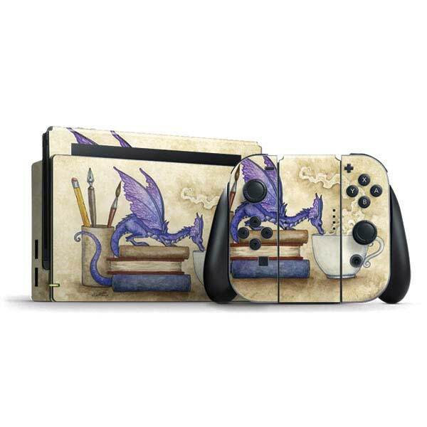 Fantasy & Dragons Nintendo Switch Bundle Skin - Whats in Here Coffee Dragon