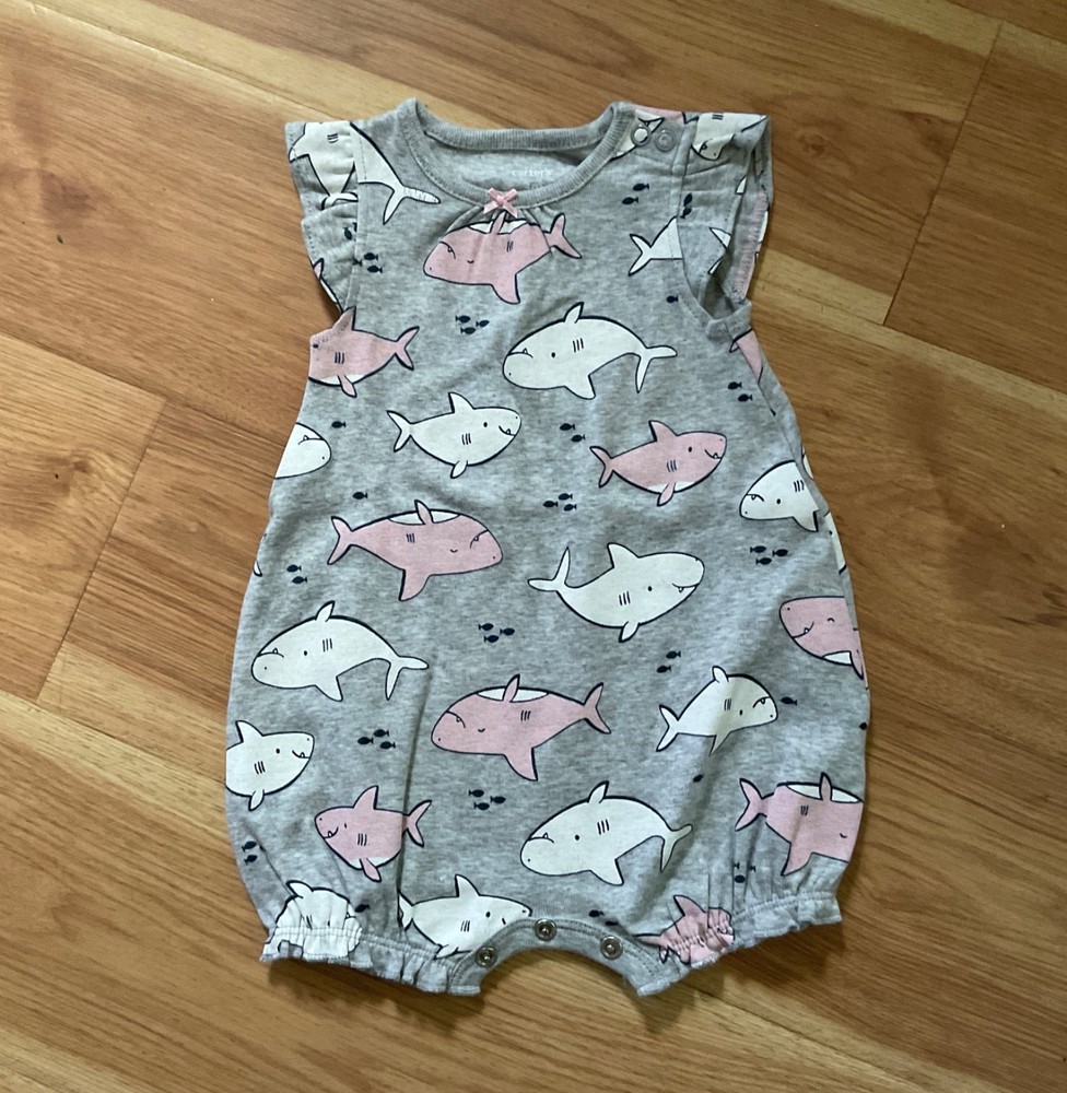 Carter’s Baby Girl Summer Romper Size 3 Months