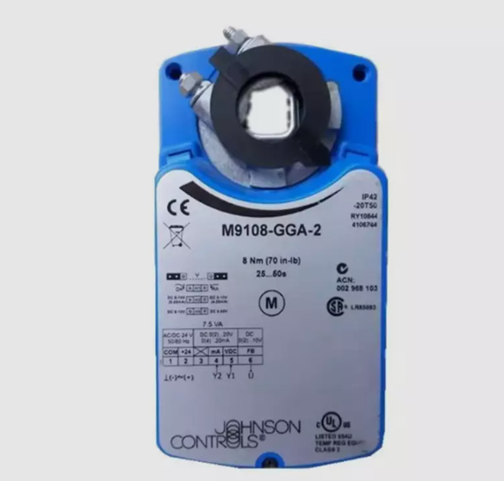 New In Box JOHNSON CONTROLS M9108-GGA-2 Air Valve Actuator