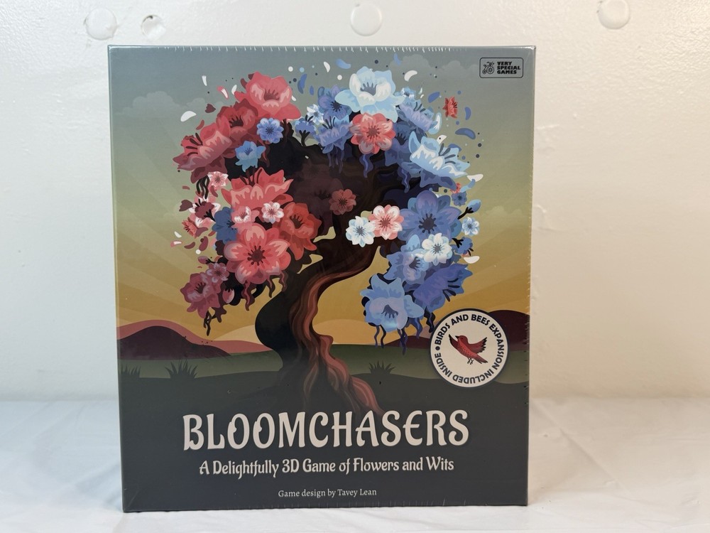 NEW! Sealed Bloomchasers 3D Flowers & Wits Game Birds & Bees Expansion Edition