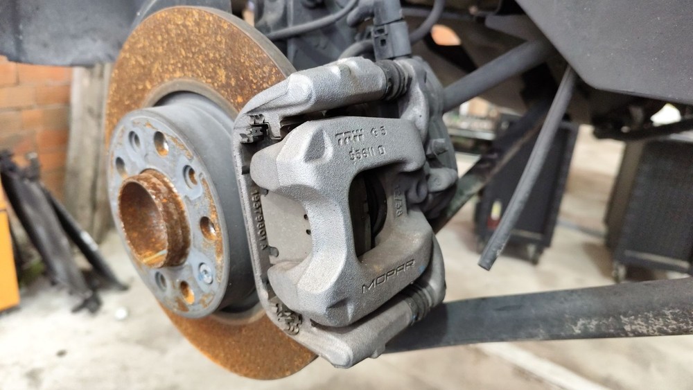 68338708AA REAR RIGHT BRAKE CALIPER / 222306 FOR JEEP COMPASS MP, M6, MV, M