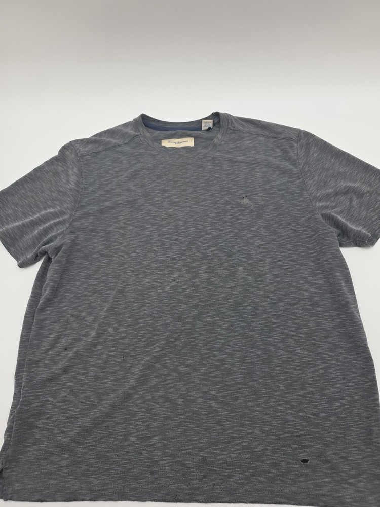 Tommy Bahamas T-Shirt Men XL Gray Polyester Modal Blend.#44197