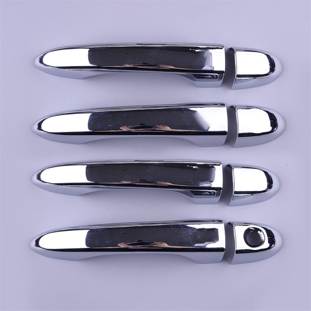 Chrome Exterior Door Handle Cover Trim Cap fit for Fiat 500X SUV 2016-2023