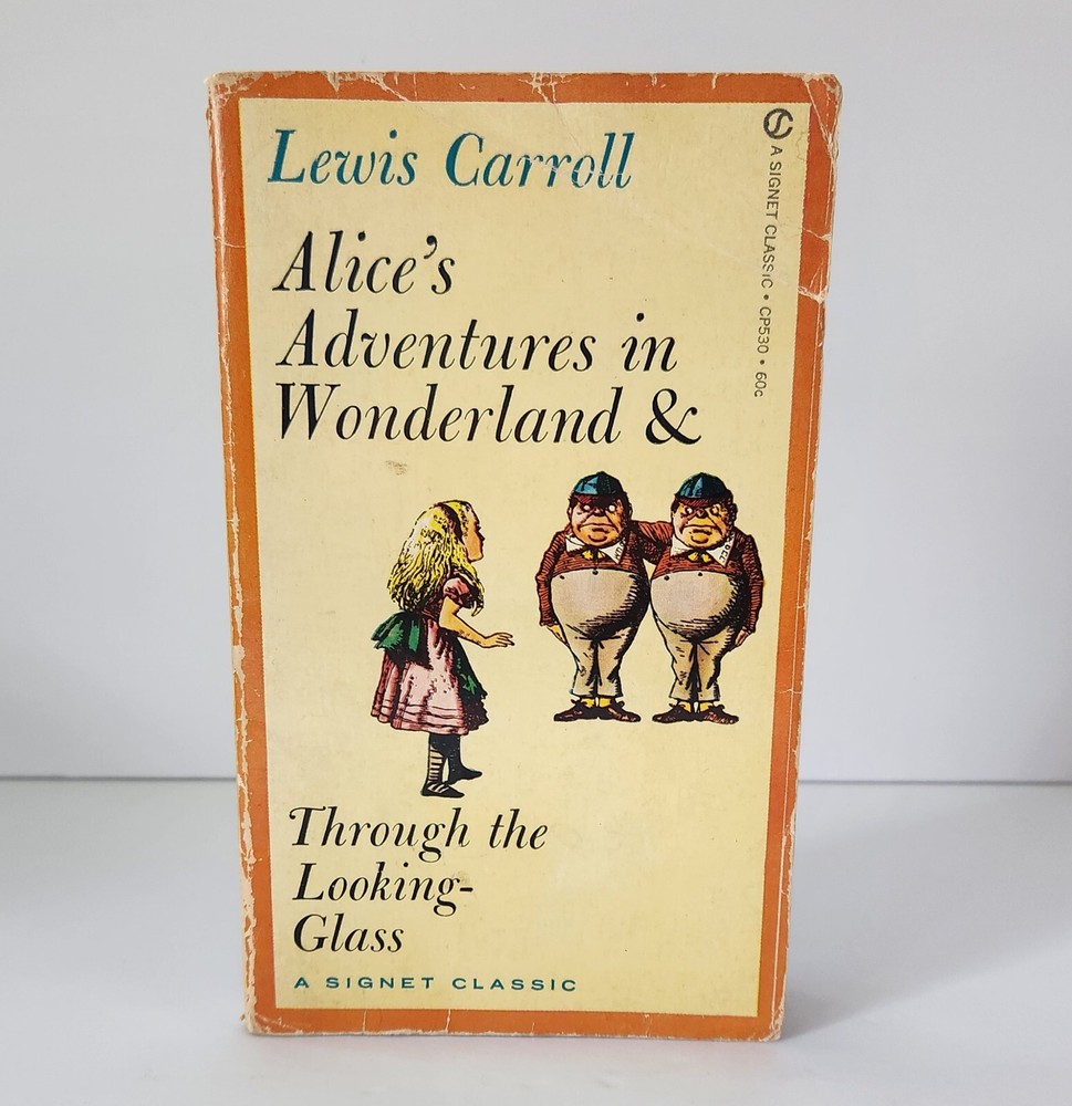 Vintage Signet Alice's Adventures in Wonderland & Through The Looking Glass, PB