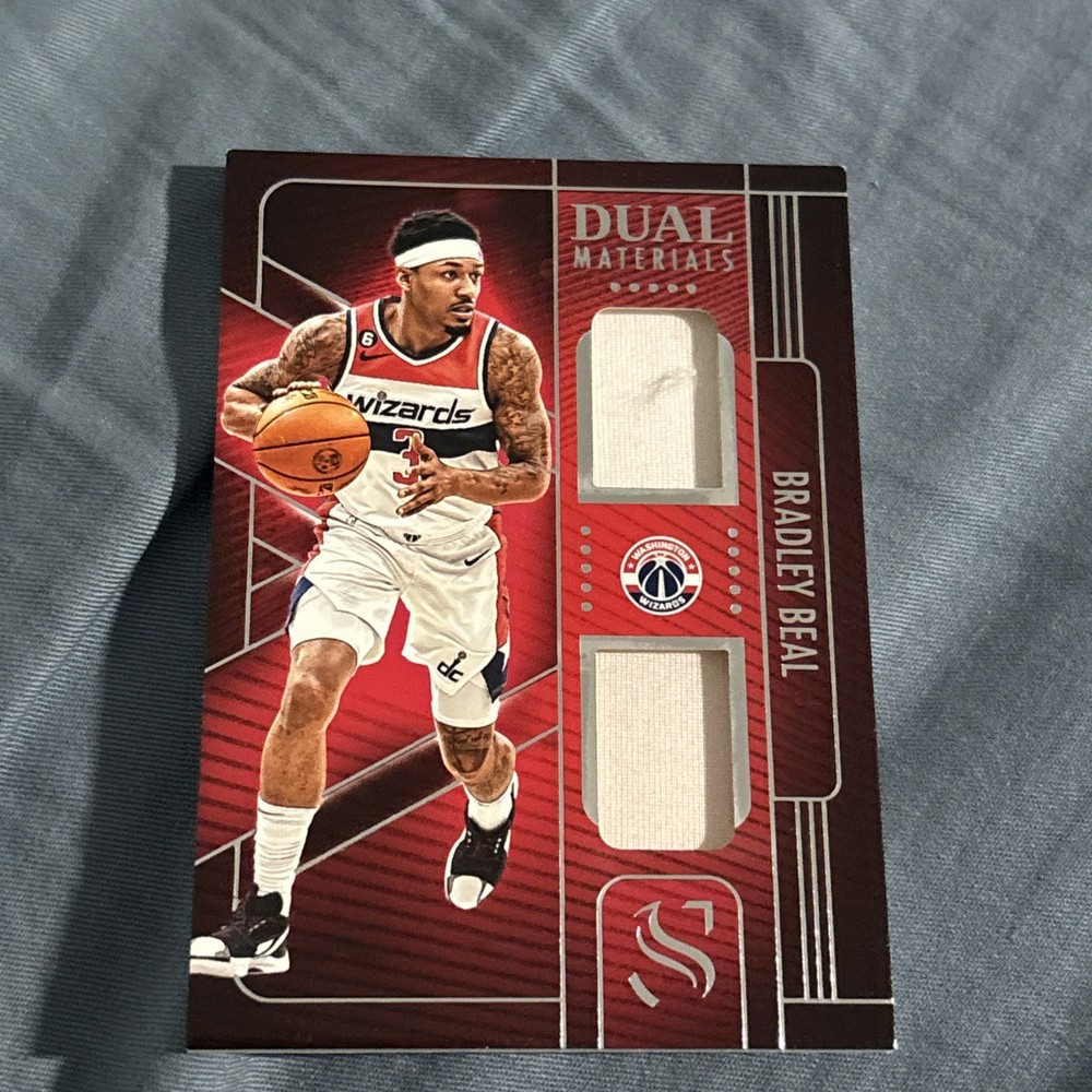 Bradley Beal Jersey Patch Dual Materials Panini Silhouette NBA 2024-25